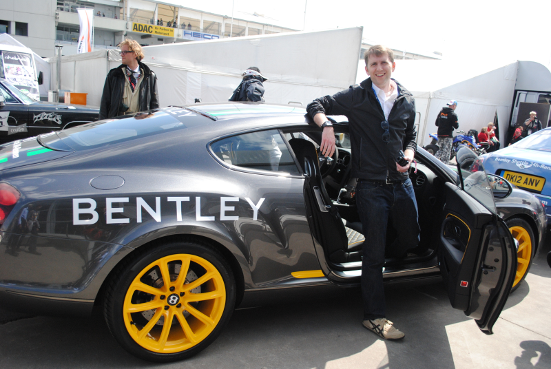 Illustration for article titled Why Yes, I'd Love To Lap The 'Ring In The Bentley CEO's $267,000 Car